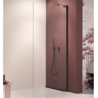 New Trendy Nesta kabina walk-in U 1200x2000mm black