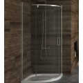 New Trendy New Komfort R55 kabina półokrągła 900x900x1950 mm chrom