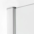 New Trendy New Komfort kabina pięciokątna U 1000x800x1950 mm chrom