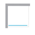 New Trendy Nesta kabina walk-in U 1200x2000mm black