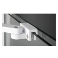 Deante Prizma ścianka prysznicowa przesuwna walk-in bianco 120 x 195 cm