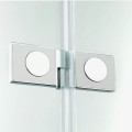 New Trendy New Renoma kabina prostokątna 900x800x1950 mm chrom