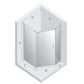 New Trendy New Komfort kabina pięciokątna U 1000x800x1950 mm chrom