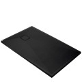 Brodzik Deante Correo granitowy prostokątny nero 140x90cm