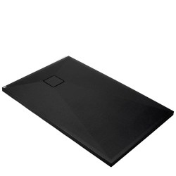 Brodzik Deante Correo granitowy prostokątny nero 140x90cm