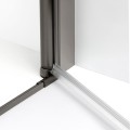 New Trendy New Soleo drzwi wnękowe U 900x1950 mm gunmetal brushed