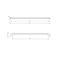 Elita Organic uchwyt 32 cm chrom