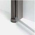 New Trendy New Soleo drzwi wnękowe U 1100x1950 mm gunmetal brushed