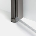 New Trendy New Soleo drzwi wnękowe U 1000x1950 mm gunmetal brushed