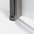 New Trendy New Soleo drzwi wnękowe U 900x1950 mm gunmetal brushed