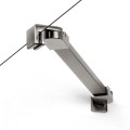 New Trendy New Soleo drzwi wnękowe U 1100x1950 mm gunmetal brushed