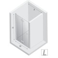 New Trendy New Soleo drzwi wnękowe 900x1950 mm gunmetal brushed
