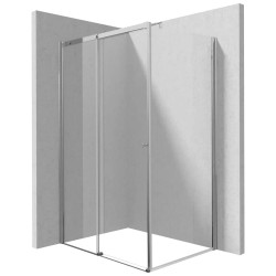 Deante Kerria plus kabina prysznicowa prostokątna chrom 120x90