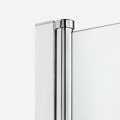 New Trendy New Soleo drzwi wnękowa 700x1950 mm chrom