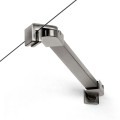 New Trendy New Soleo drzwi wnękowe U 1400x1950 mm gunmetal brushed