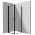 Deante Kerria plus kabina prysznicowa nero 90x90