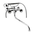 Invena Modena bateria wannowa z natryskiem chrom