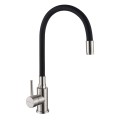 Invena Silva bateria zlewozmywakowa czarny inox