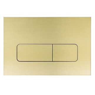 Deante przycisk sterujący slim złoto szczotkowane