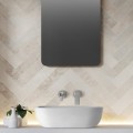 Invena Nyks bateria umywalkowa podtynkowa chrom