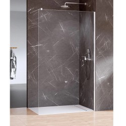 New Trendy Nesta ścianka prysznicowa walk-in chrom 110x200
