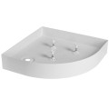 Invena brodzik półokrągły 90x90cm