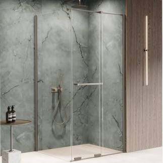 New Trendy Smart kabina prostokątna U 1200x900x2000 mm gunmetal brushed