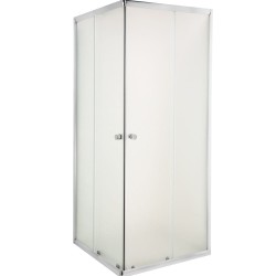 Invena Parla kabina prysznicowa szkło mrożone 90x90cm