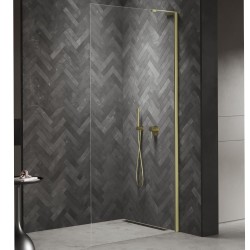 New Trendy Nesta kabina walk-in 900x2000 mm light gold