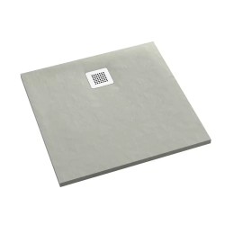 Schedpol Kalait cement stone brodzik kwadratowy 80x80cm