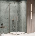 New Trebdy Smart kabina kwadratowa U 1000x1000x2000 mm bunmetal brushed