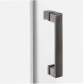 New Trendy Nesta kabina prostokątna 1000x800x2000 mm gunmetal brushed