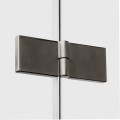 New Trendy Nesta kabina prostokątna 1000x800x2000 mm gunmetal brushed
