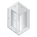 New Trendy Smart kabina prostokątna U 1200x900x2000 mm gunmetal brushed