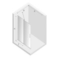 New Trendy Smart kabina walk-in U 1300x2000 mm gunmetal brushed