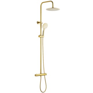 Invena Gold deszczownia z baterią termostatyczną
