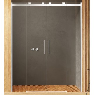New Trendy Softi drzwi wnękowe 1400x2000 mm chrom