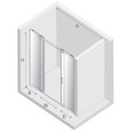 New Trendy Softi drzwi wnękowe 1400x2000 mm chrom