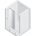 New Trendy Softi drzwi wnękowe U 1300x2000 mm chrom