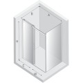 New Trendy Softi kabina prostokątna 1100x800x2000 mm black