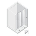 New Trendy Softi drzwi wnękowe 1000x2000 mm black