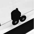 New Trendy Suvia kabina kwadratowa U 800x800x1850 mm black