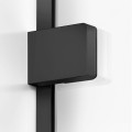 New Trendy Softi kabina prostokątna przyścienna 1200x900x2000 mm black