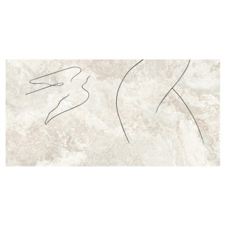 Tubądzin Teris soft line A dekor gresowy ścienny 119,8x59,8x0,8cm