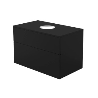 Deante Prizma szafka z blatem nero 80x47x52cm