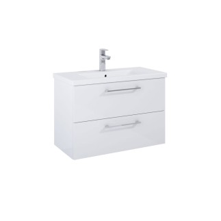 Roca Roma Compact szafka podumywalkowa biały połysk 80cm