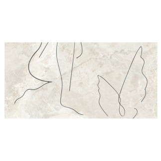 Tubądzin Teris soft line D dekor gresowy ścienny 119,8x59,8x0,8cm