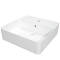 Deante umywalka Square kwadratowa z wyspą  42 cm
