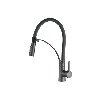 Kuchinox Olor bateria zlewozmywakowa stojąca z wylewką U grafit