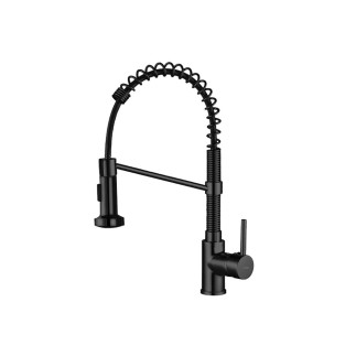 Kuchinox Loco bateria zlewozmywakowa stojąca, sprężyna czarny